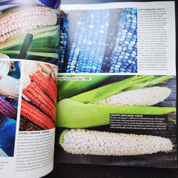 The Whole Seed Catalog 2024 Book Magazine Coffee Table Decor Baker Creek Heirloo - Picture 9 of 14